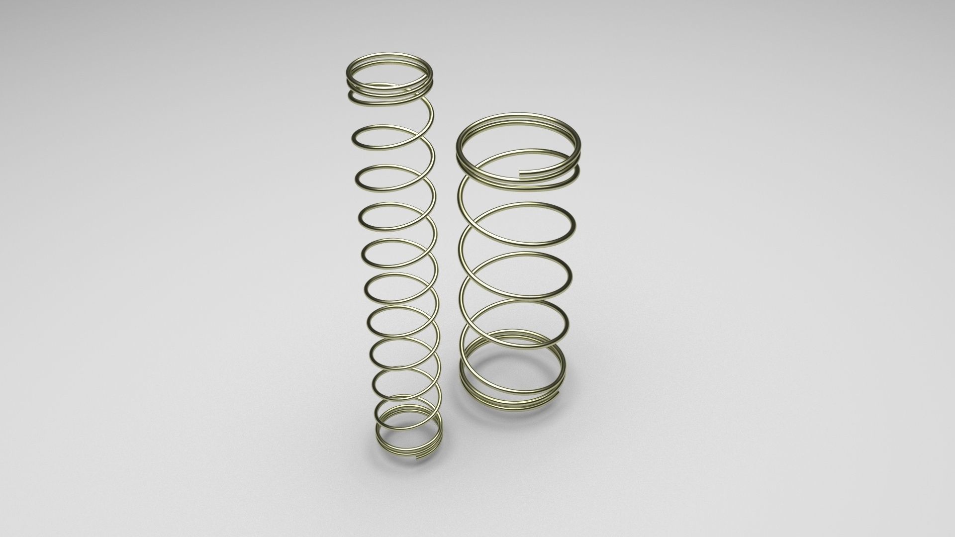 Golden Pen Springs 3D model_4