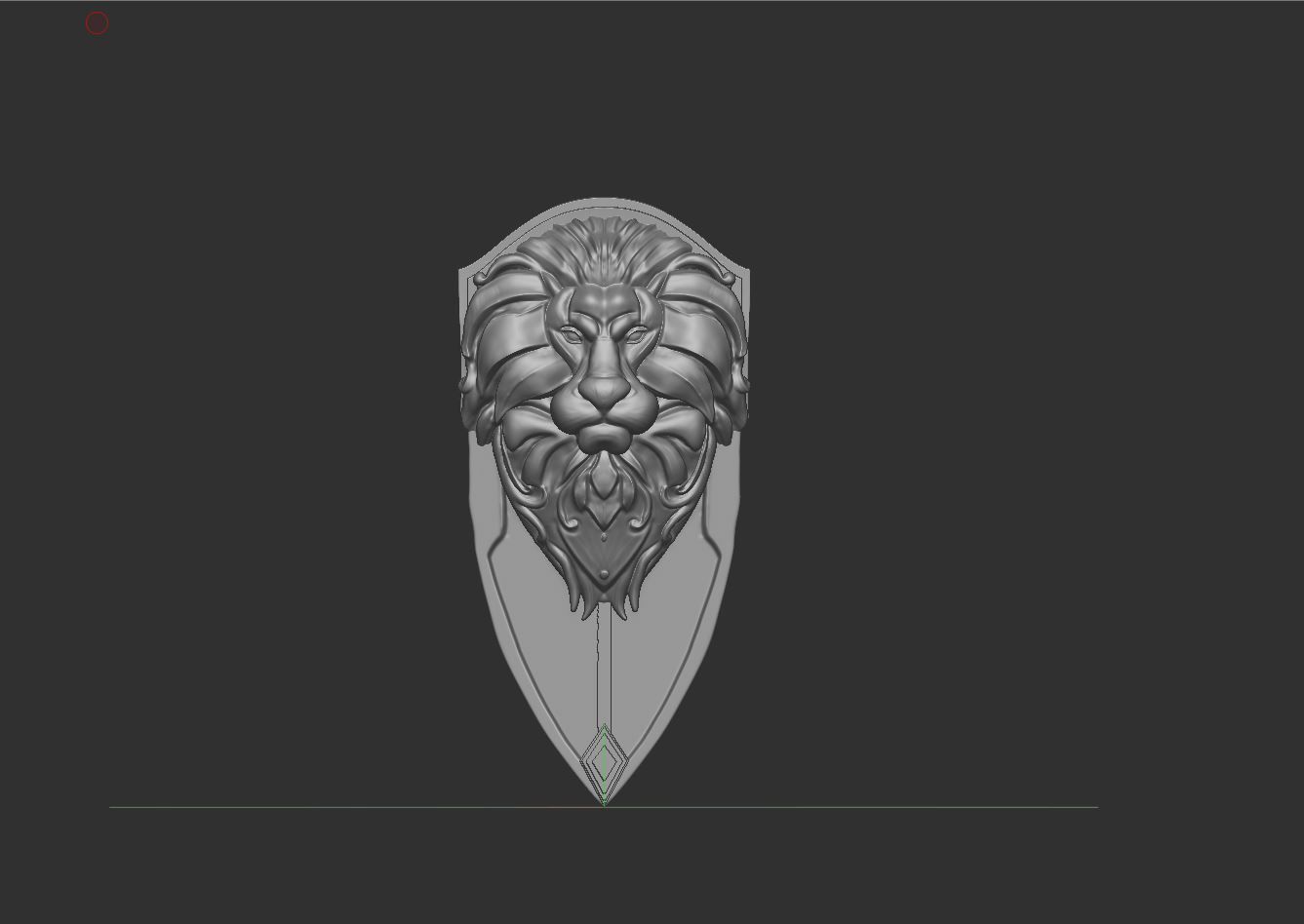 Alliance Lion Shield 3D Printable 3D print model_13