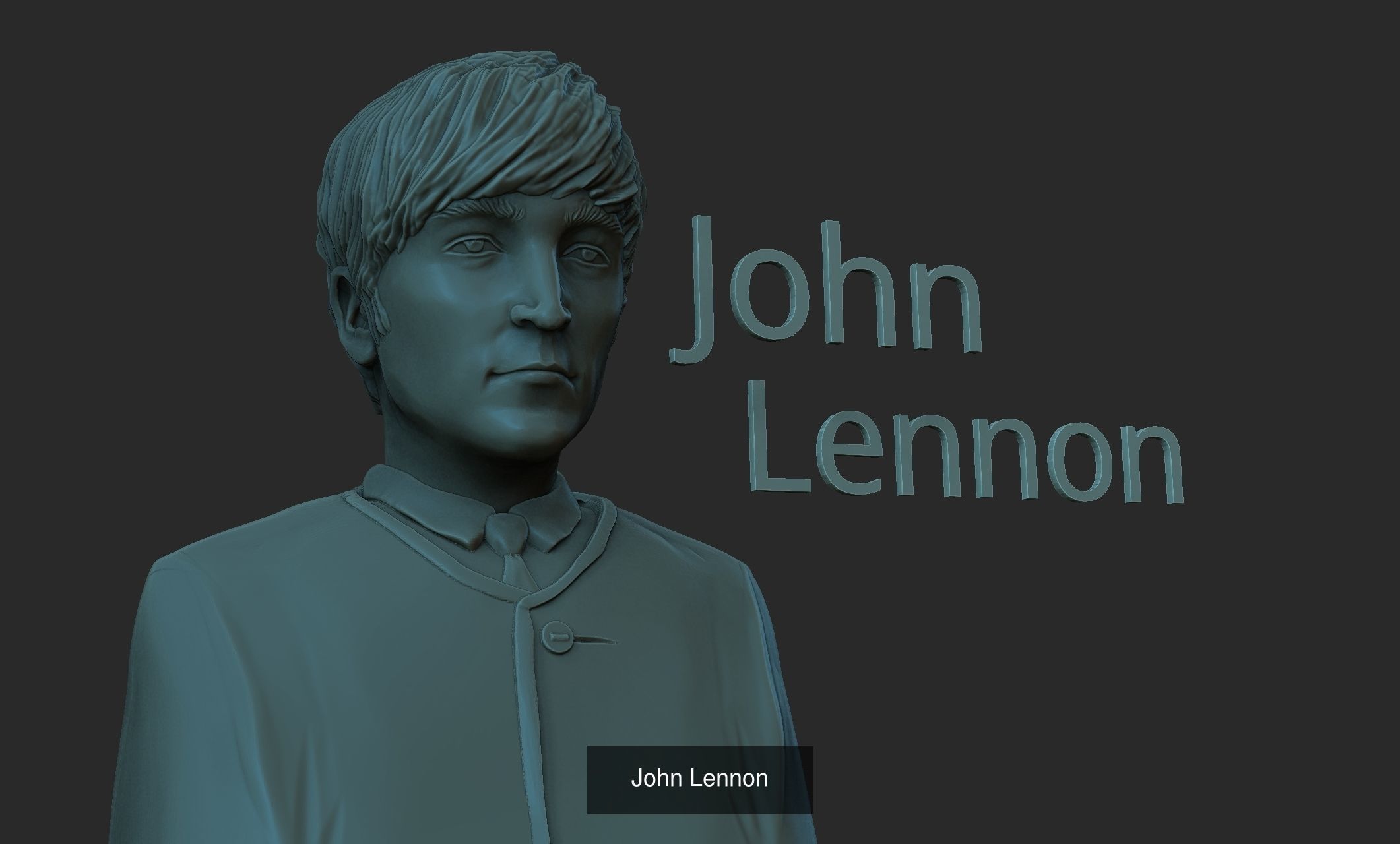 The Beatles 3D Model Collection_1