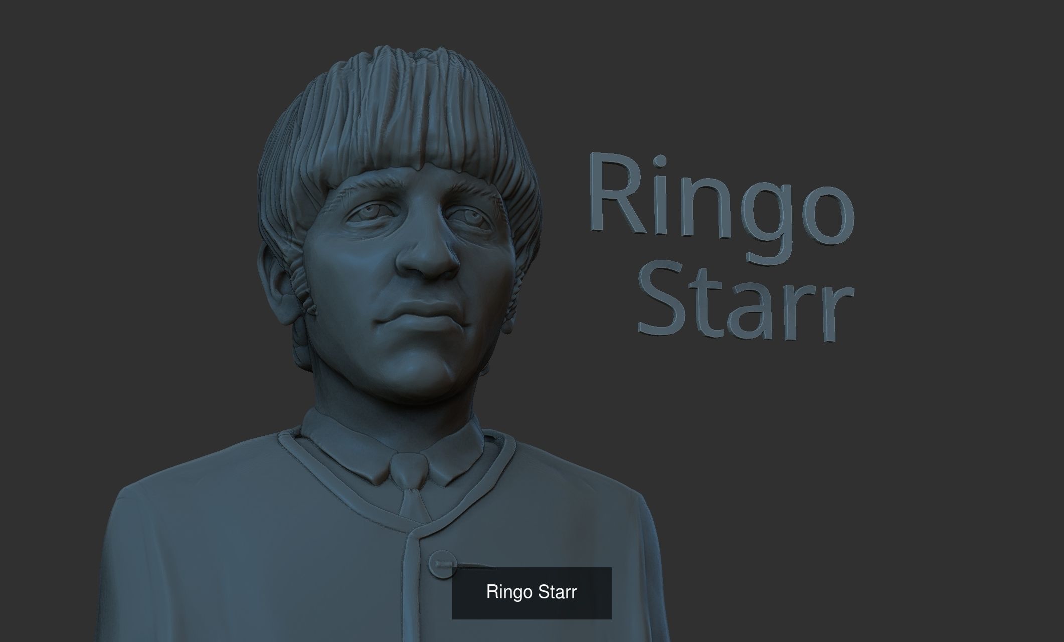 The Beatles 3D Model Collection_4