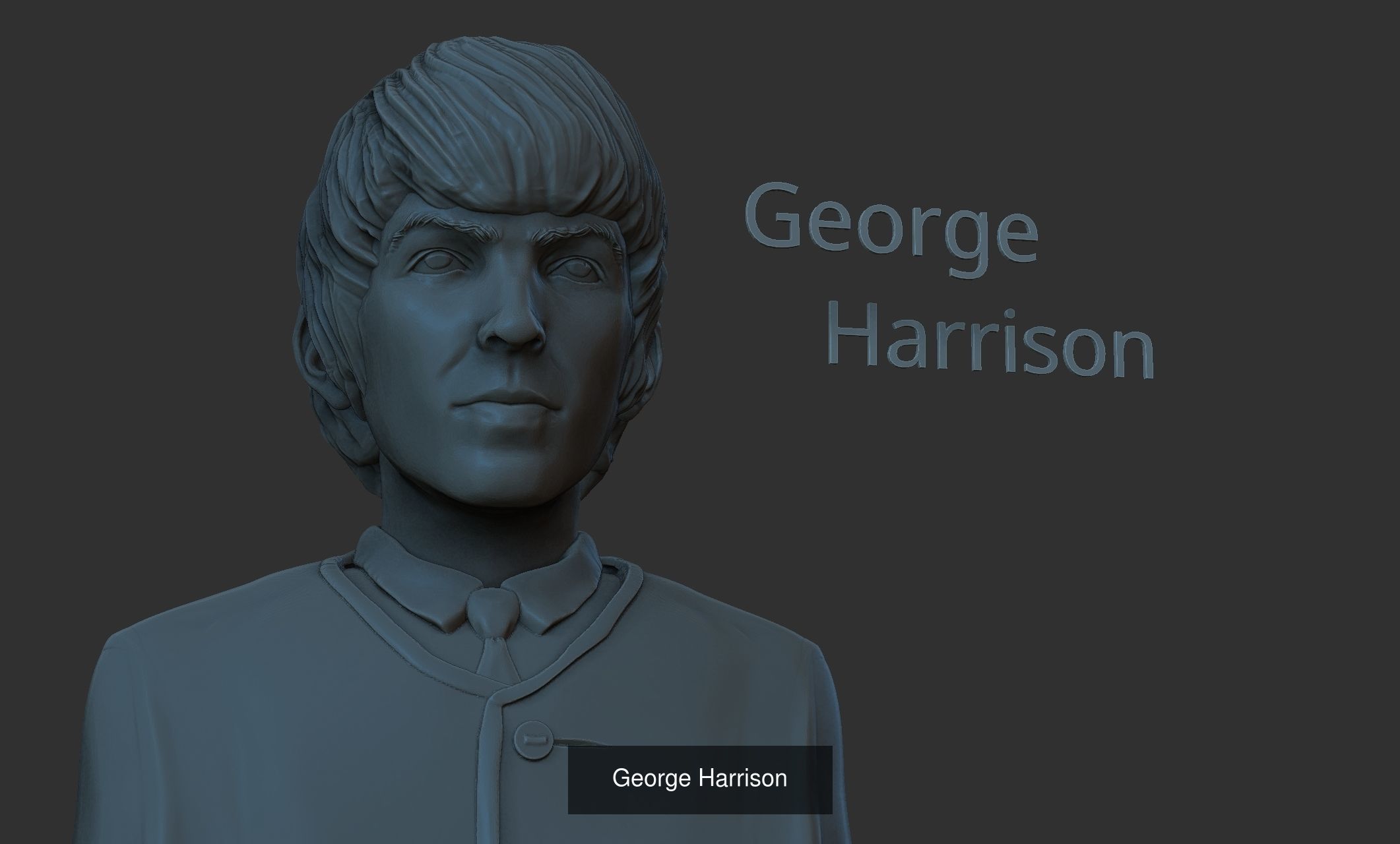 The Beatles 3D Model Collection_3