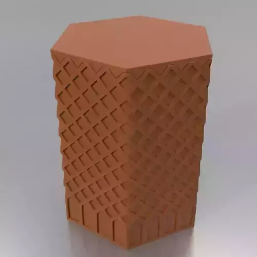 Hexagonal box