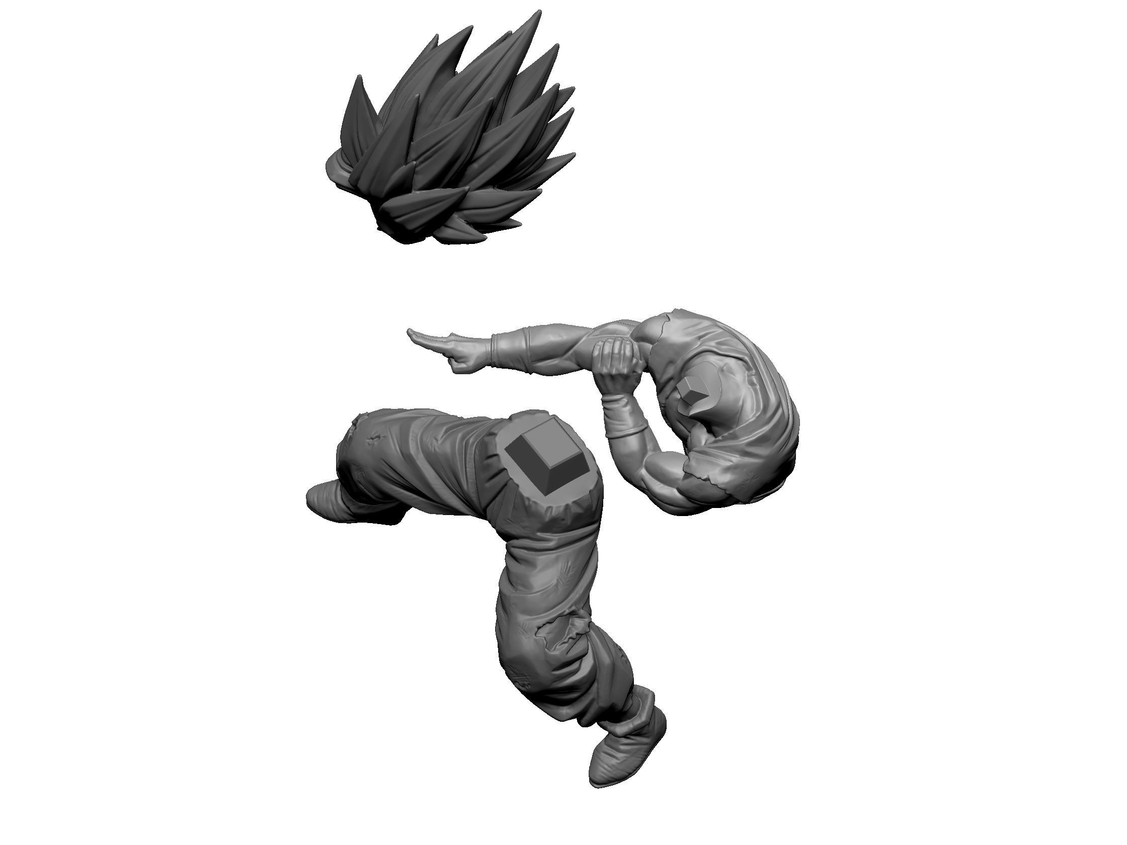 Gohan Beast Ichiban Kuji - 26 cm 3D print model_3