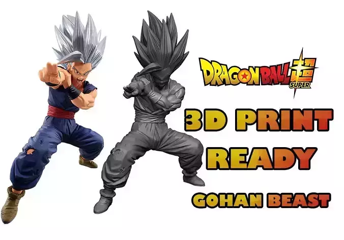 Gohan Beast Ichiban Kuji - 26 cm 3D print model