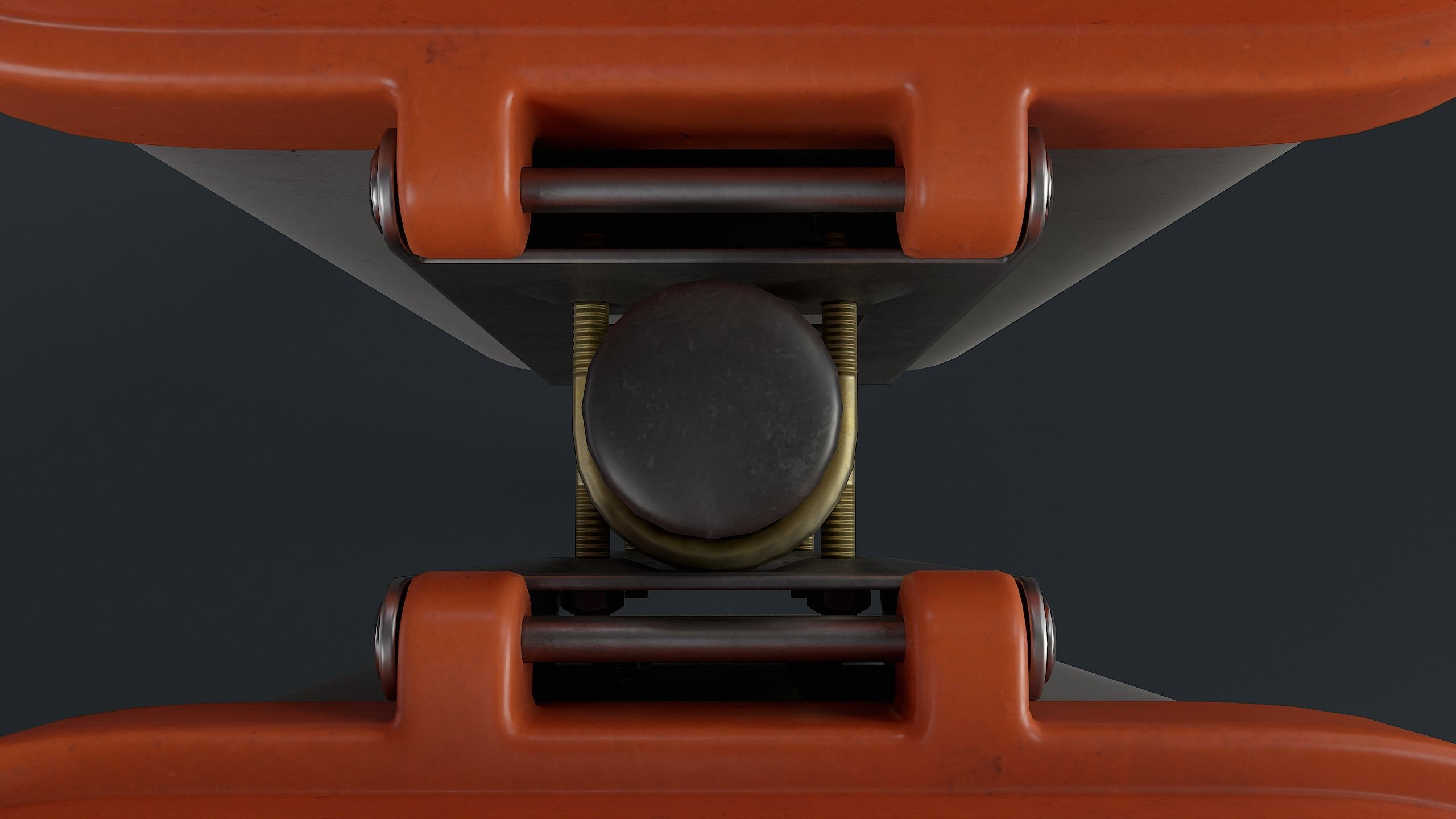 Street Trash Can 37 PBR Game Ready Low-poly 3D model_11