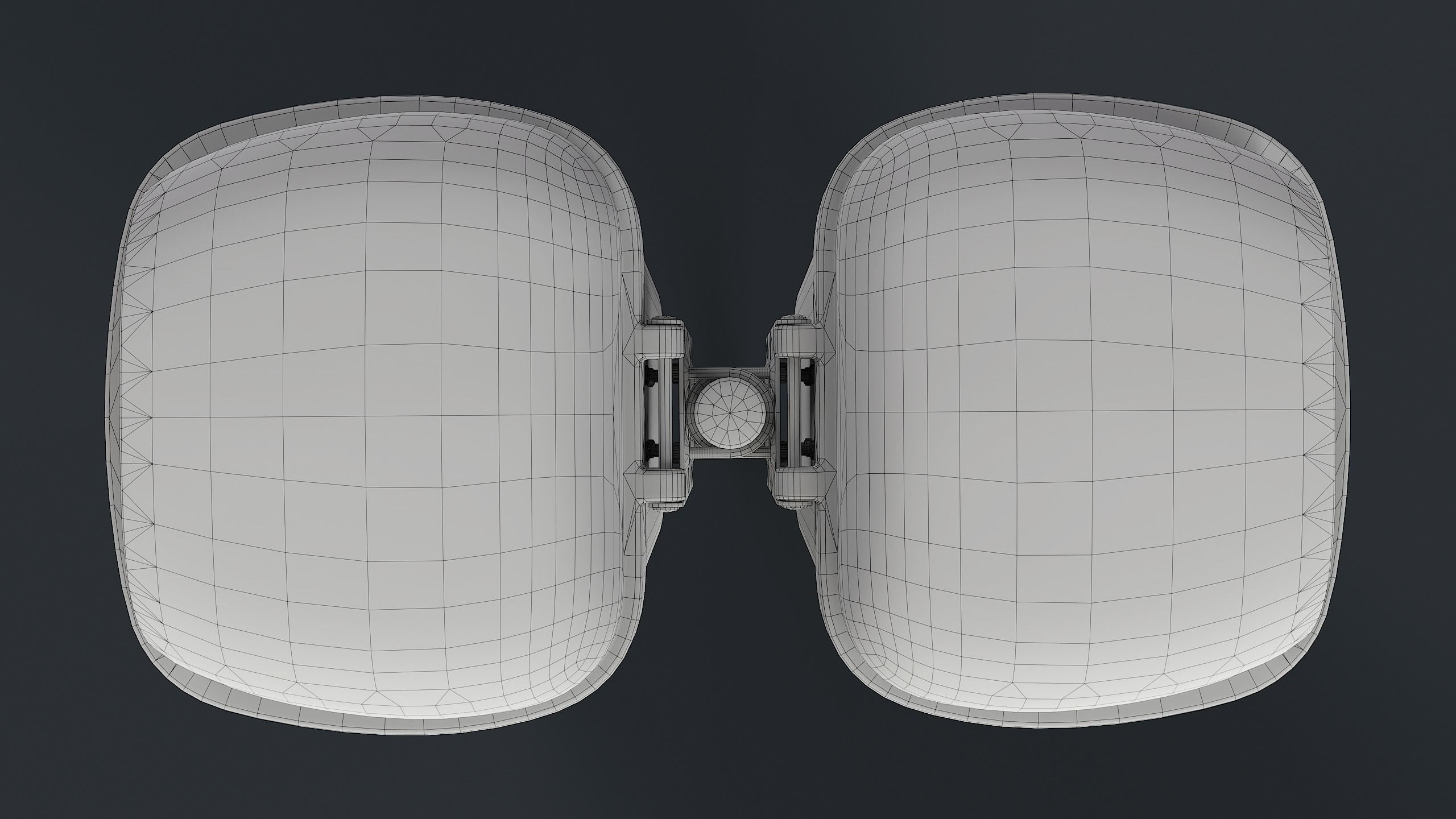 Street Trash Can 37 PBR Game Ready Low-poly 3D model_22