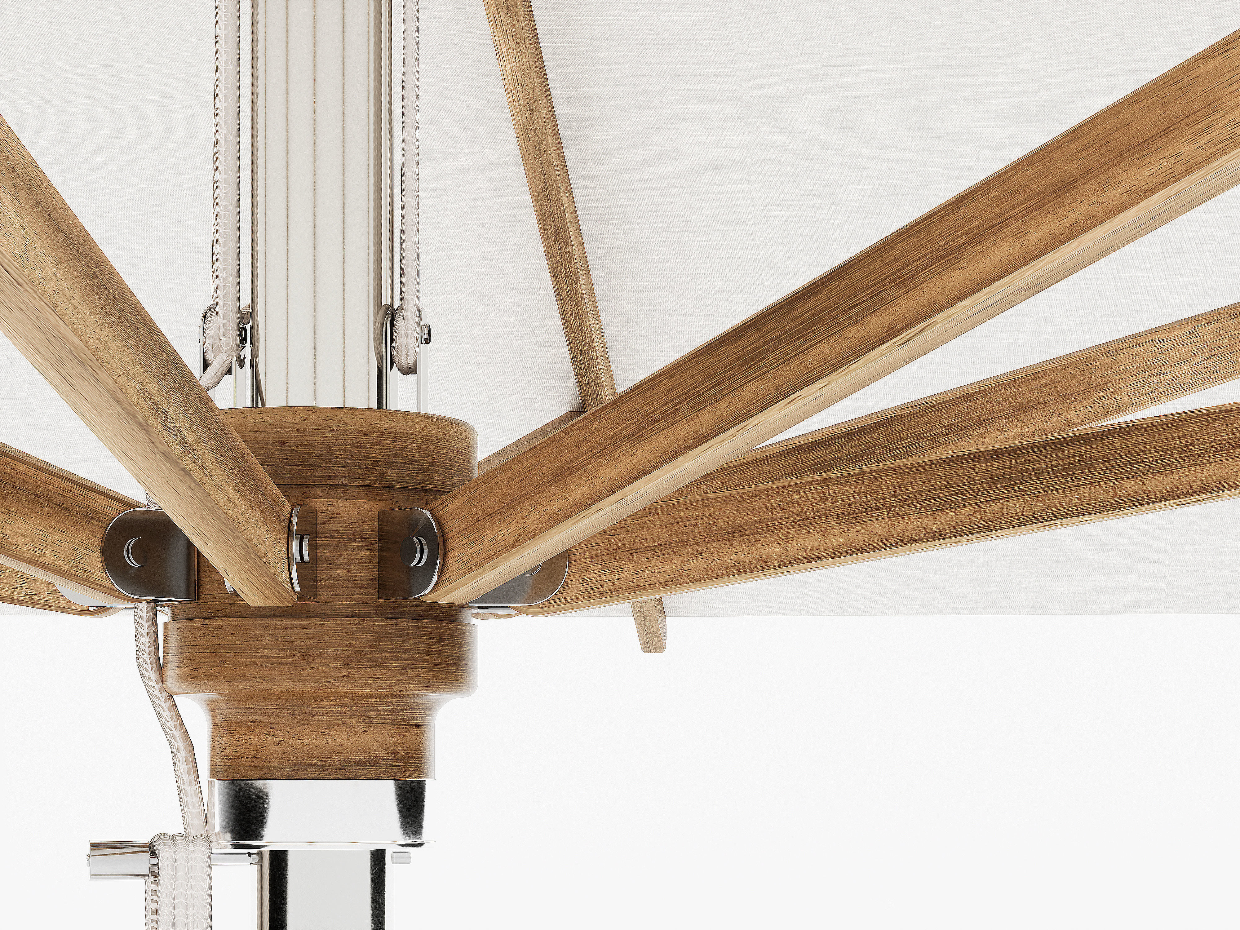 Square Parasol by Anormal 3D model_2