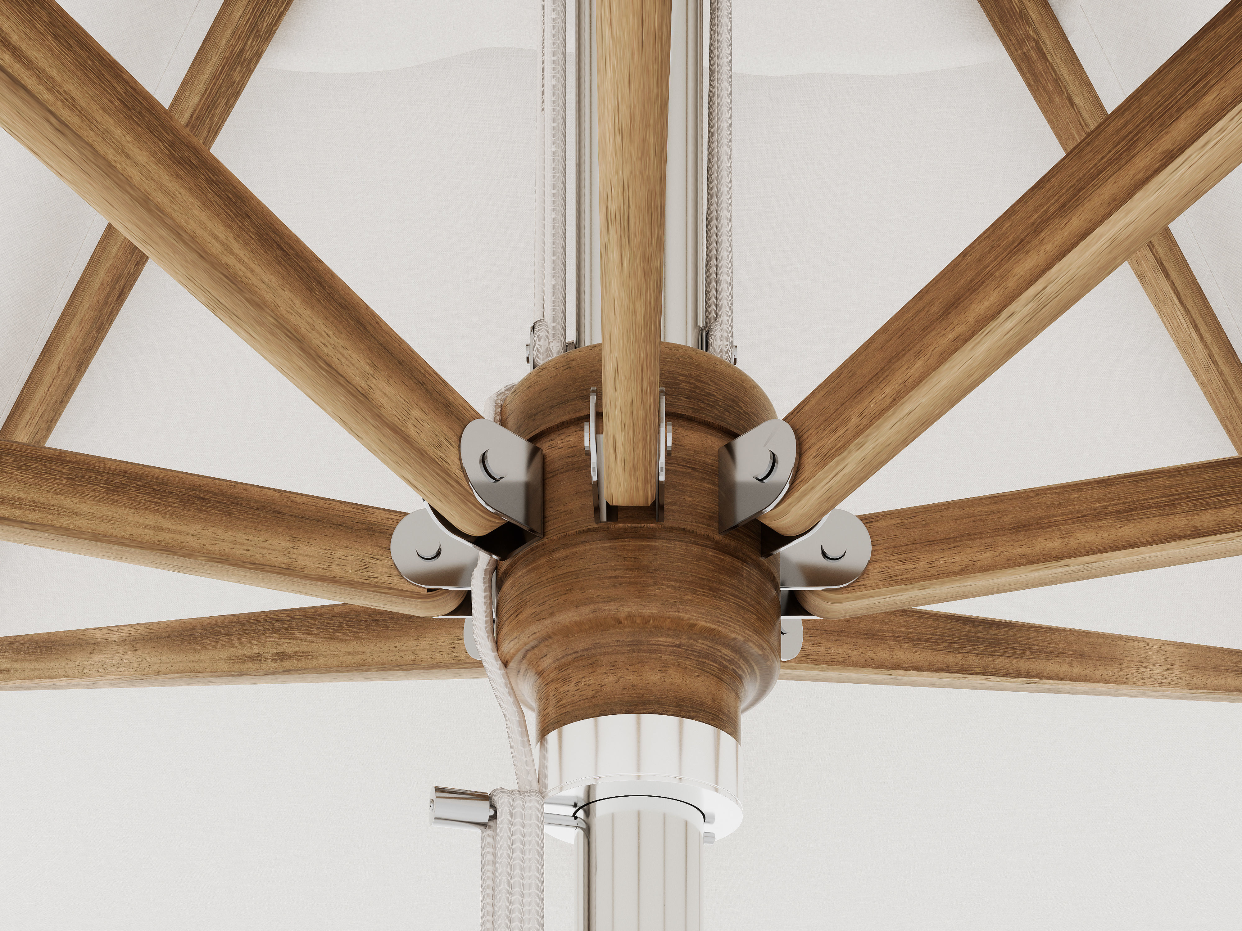 Square Parasol by Anormal 3D model_4