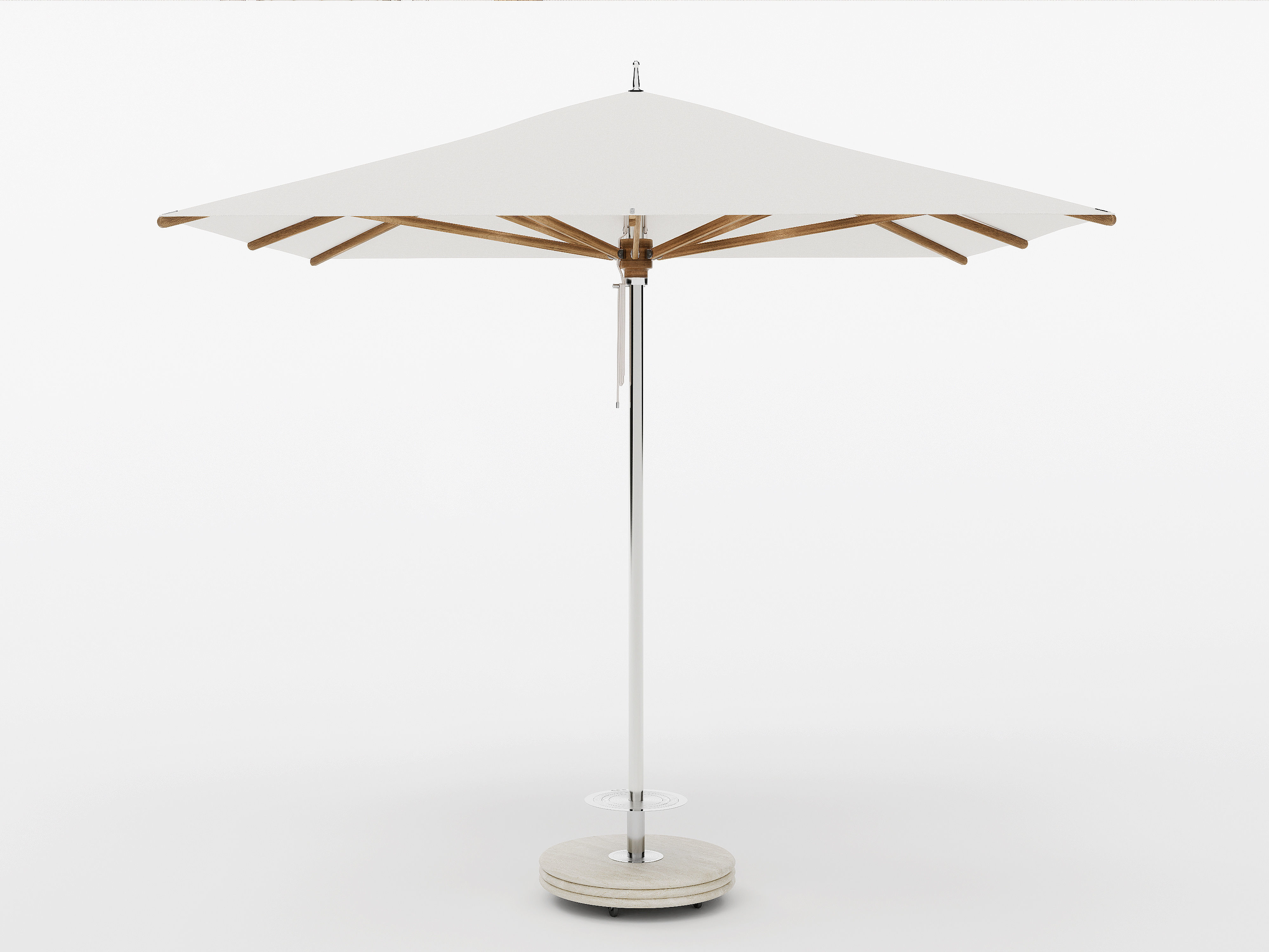 Square Parasol by Anormal 3D model_3