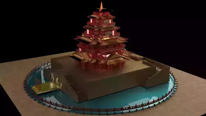 Chinese ancient house 