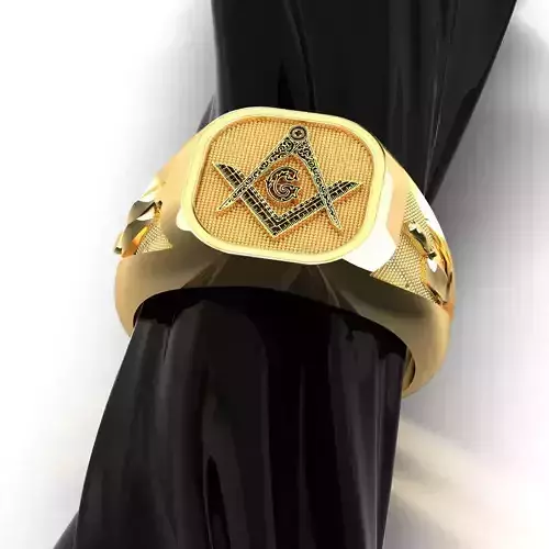 MASONIC RING - ANILLO MASONES