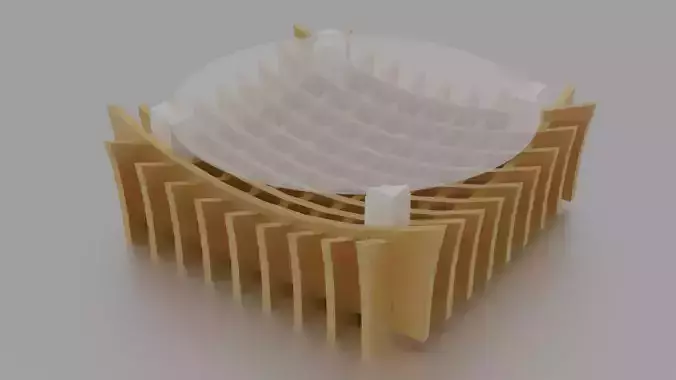 Waffle SciFi Coffee Table