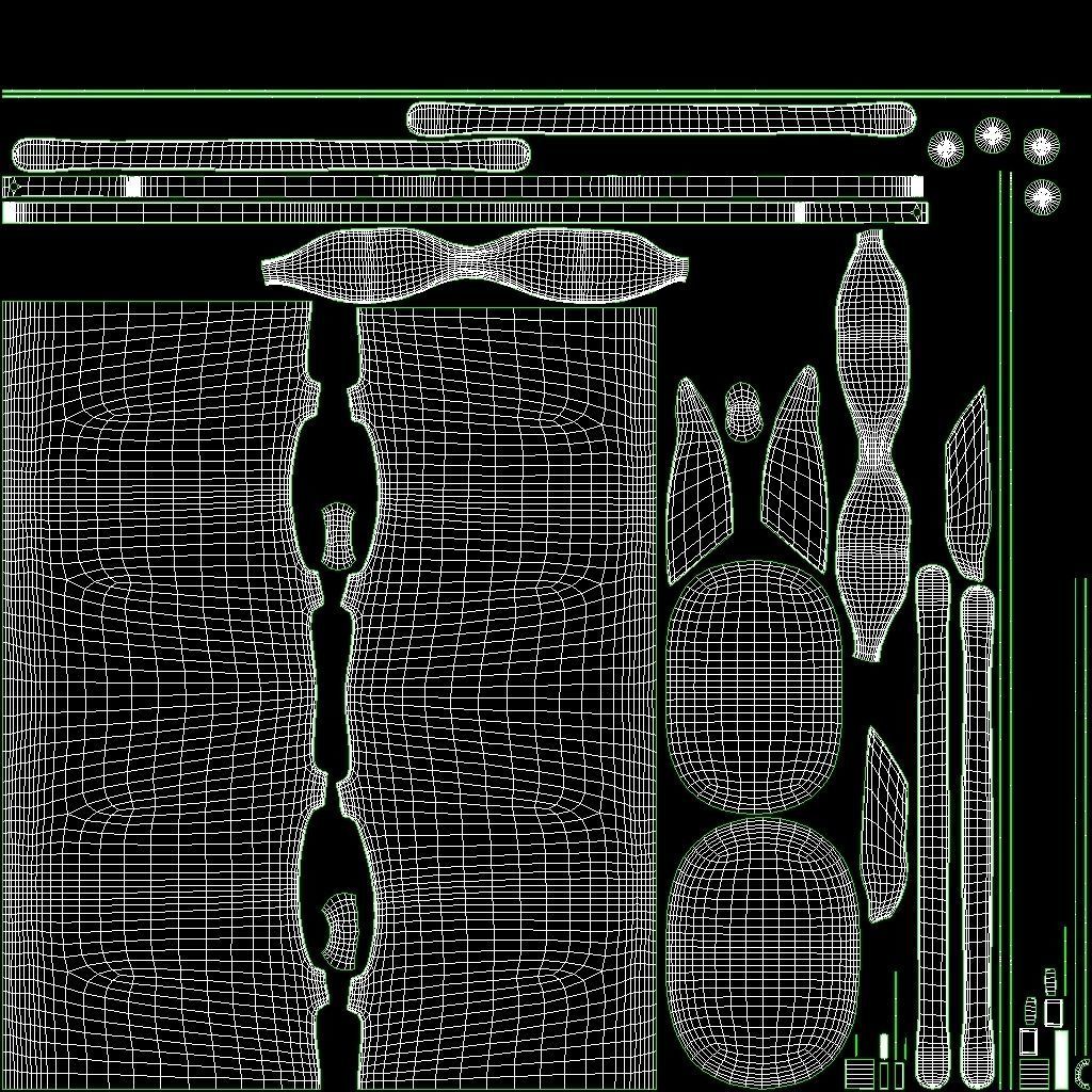 Hermes Picotin 22 HandBag with Shawl 3D Model Collection_30