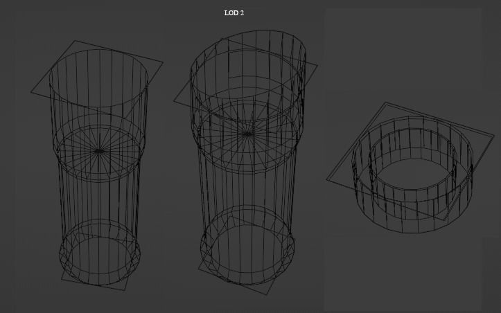 Spice jar Low-poly 3D model_4