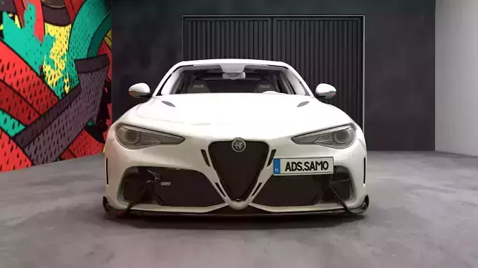 Alfa Romeo Giulia GTAM stock 