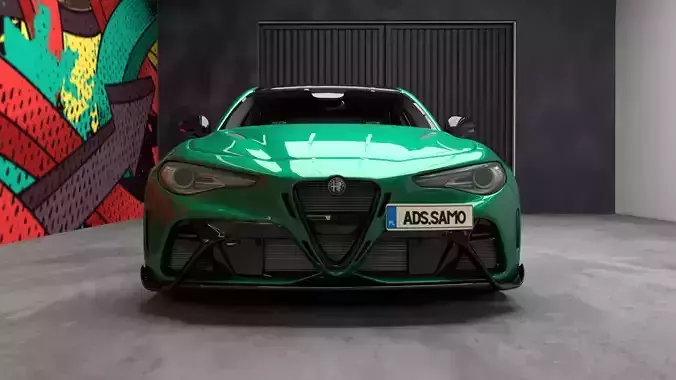 Alfa Romeo Giulia GTAM Stage3