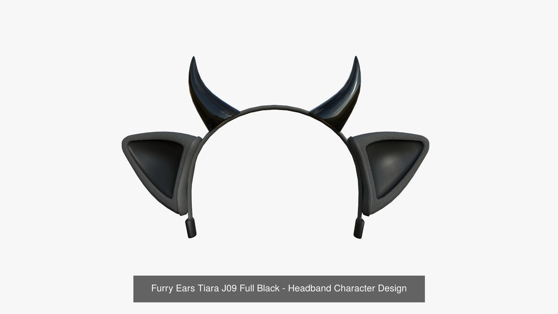 10 Furry Ears Tiara J Collection - Headband Character Design _9