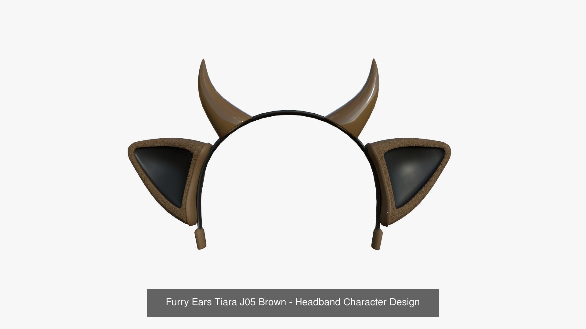 10 Furry Ears Tiara J Collection - Headband Character Design _5