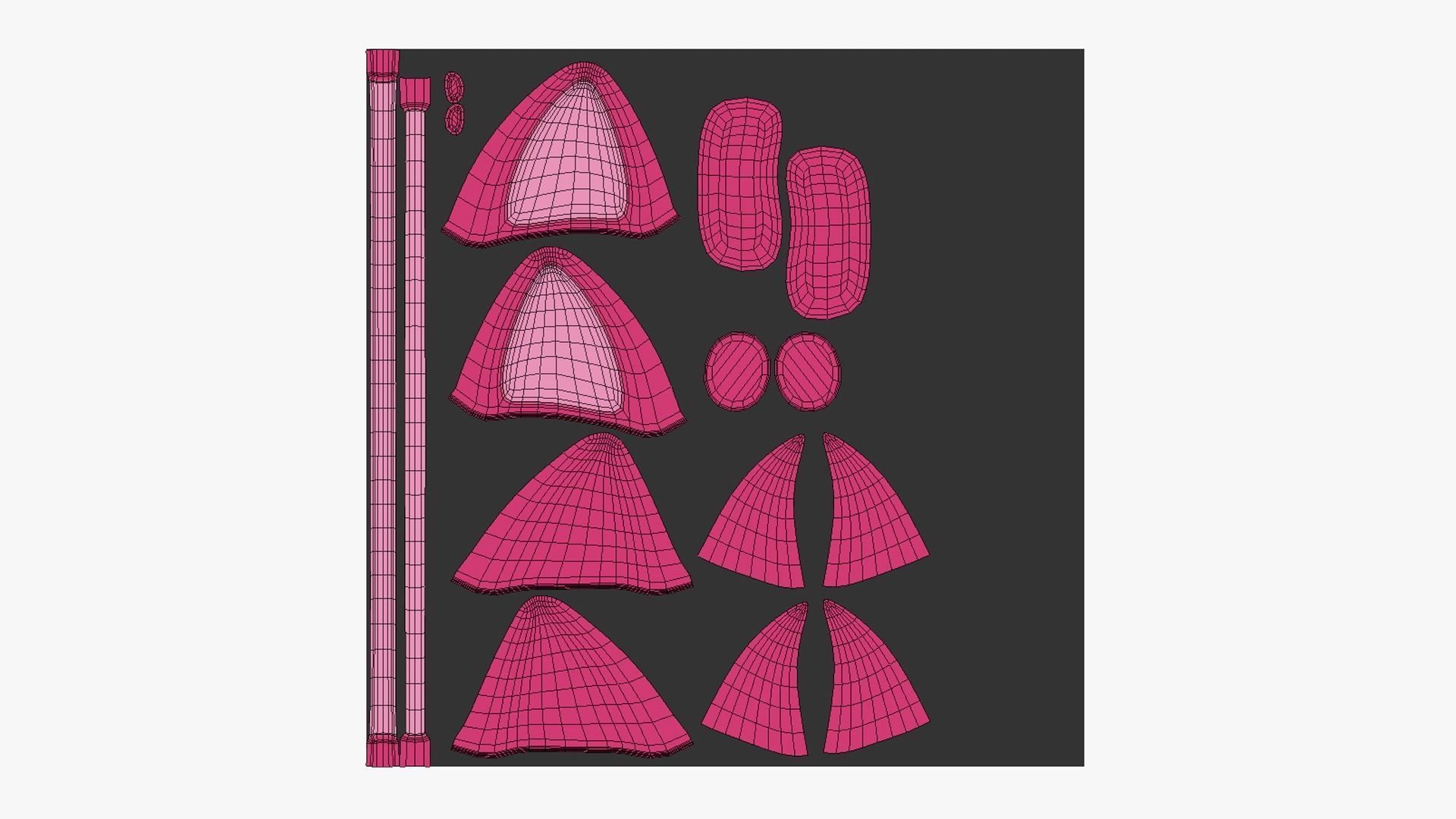 10 Furry Ears Tiara J Collection - Headband Character Design _71