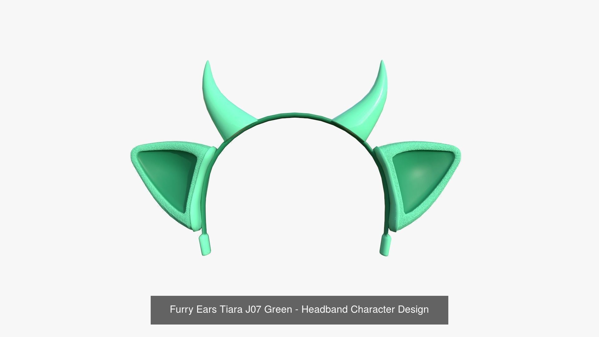 10 Furry Ears Tiara J Collection - Headband Character Design _7