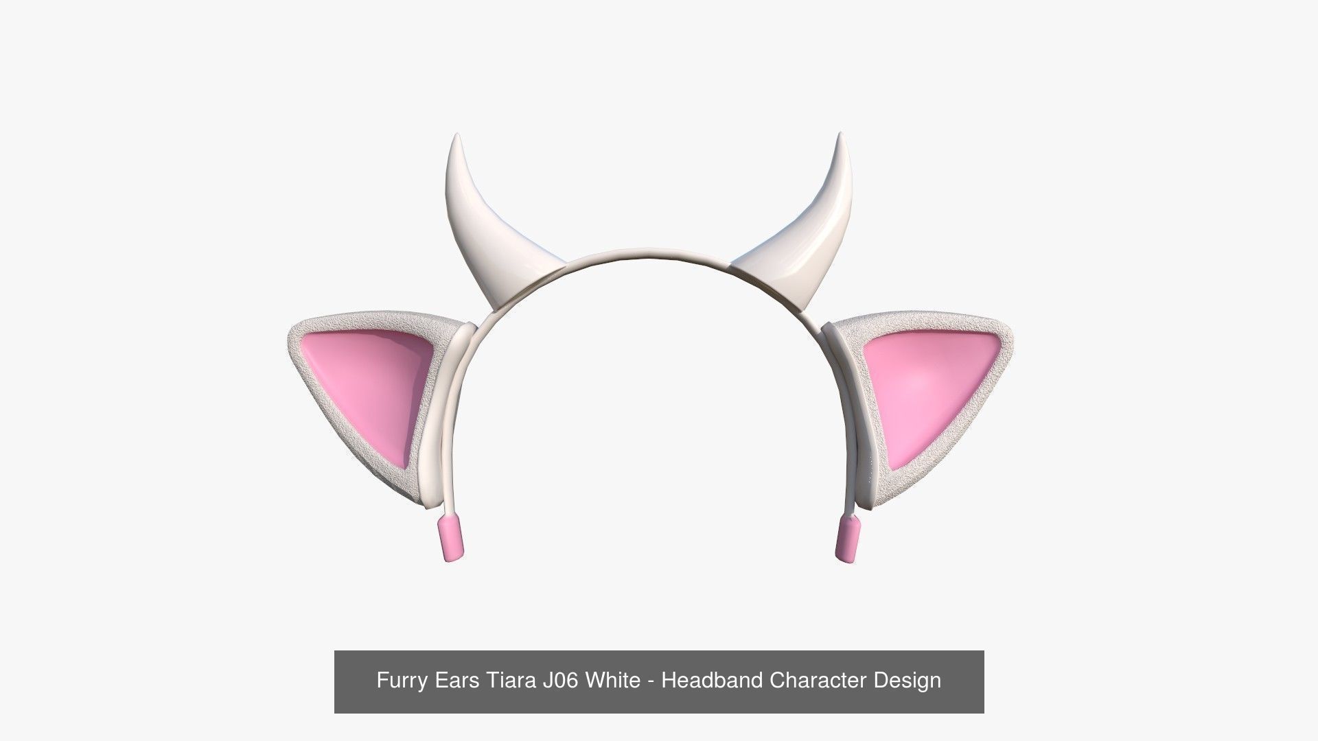 10 Furry Ears Tiara J Collection - Headband Character Design _6