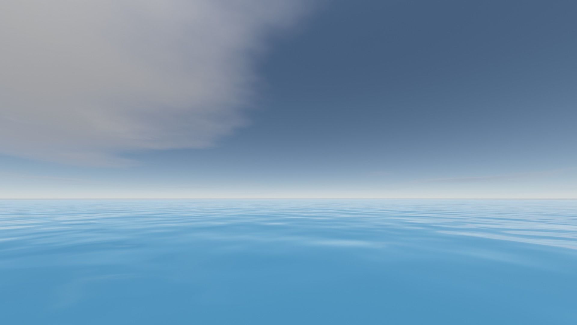 Large Scale Animated Sea Ocean for Blender 3D model_9