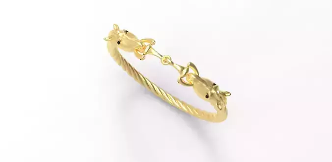 Equestrian Bracelet 3D print model