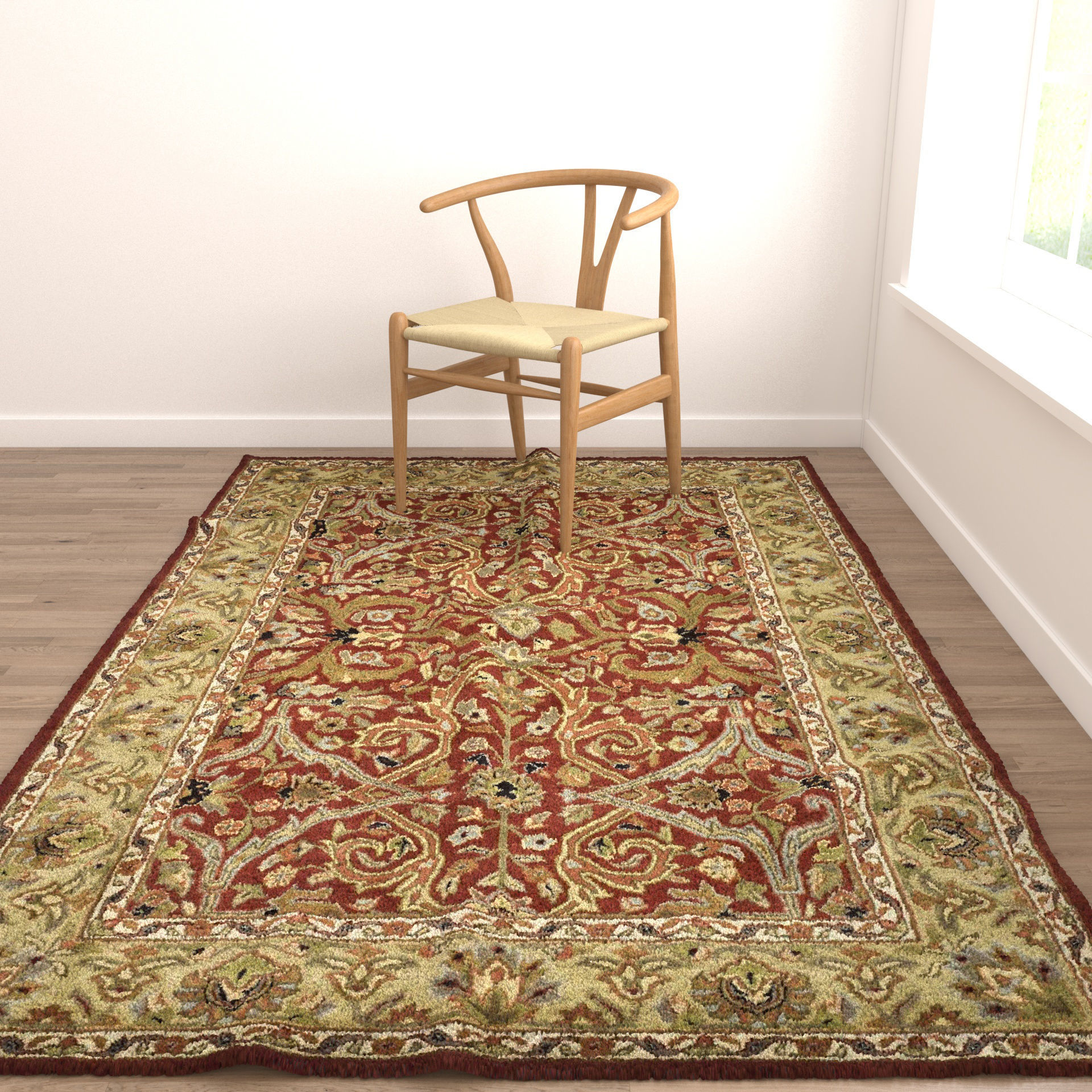 Rugs No 920 Low-poly 3D model_4