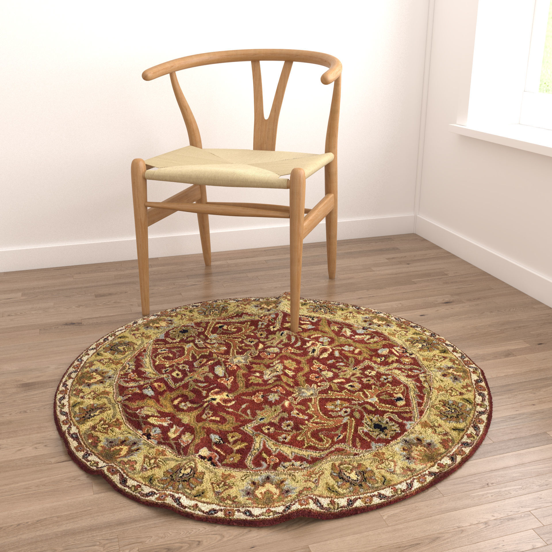 Rugs No 920 Low-poly 3D model_3