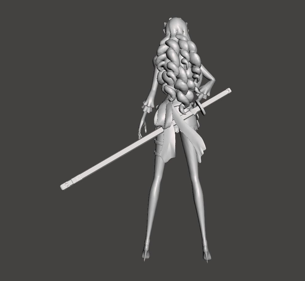 Baby 5 One piece 3D Model 3D print model_2