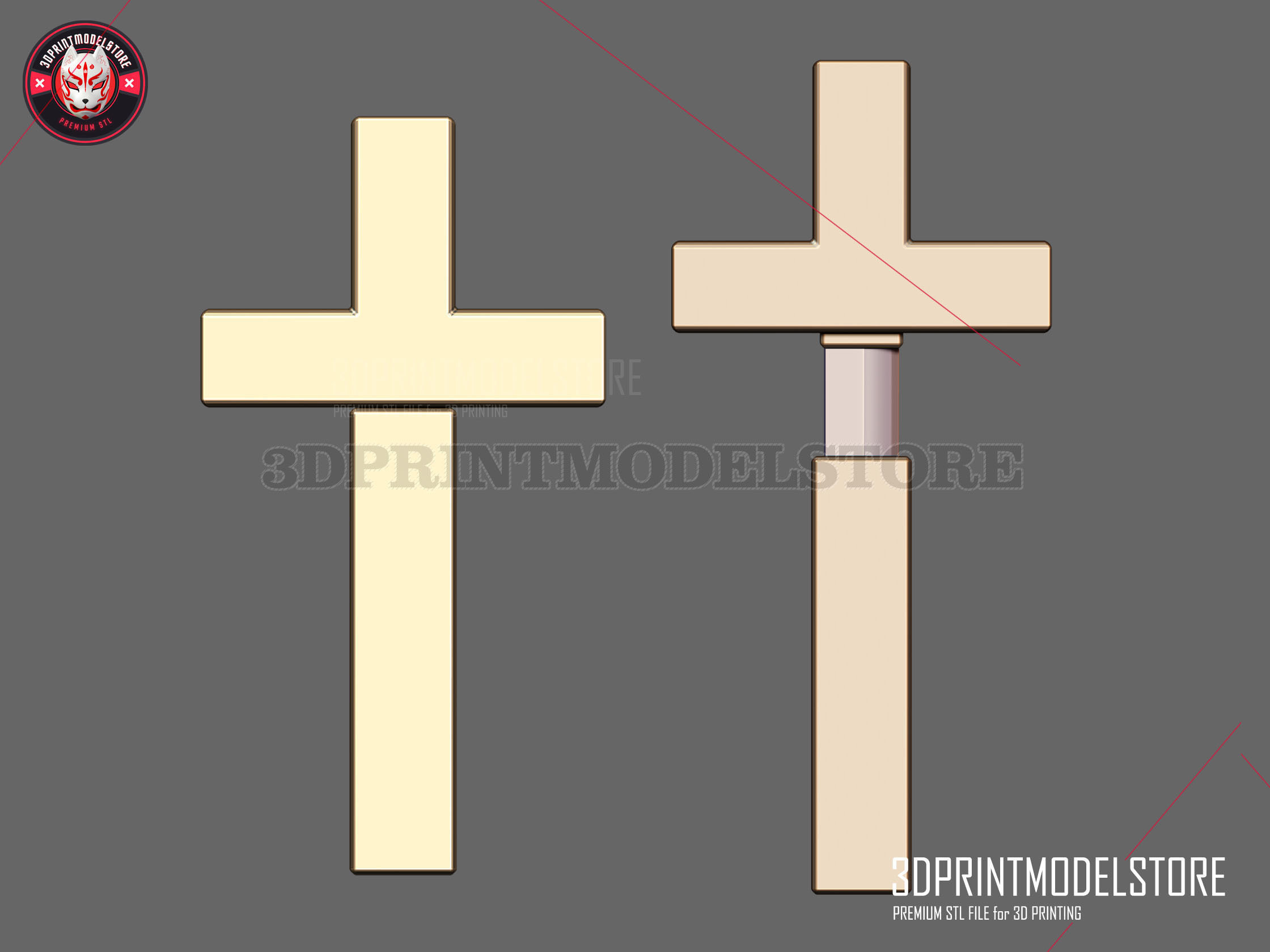 Dracule Mihawk Weapon - One Piece Live Action - Kogatana Knife 3D print model_1