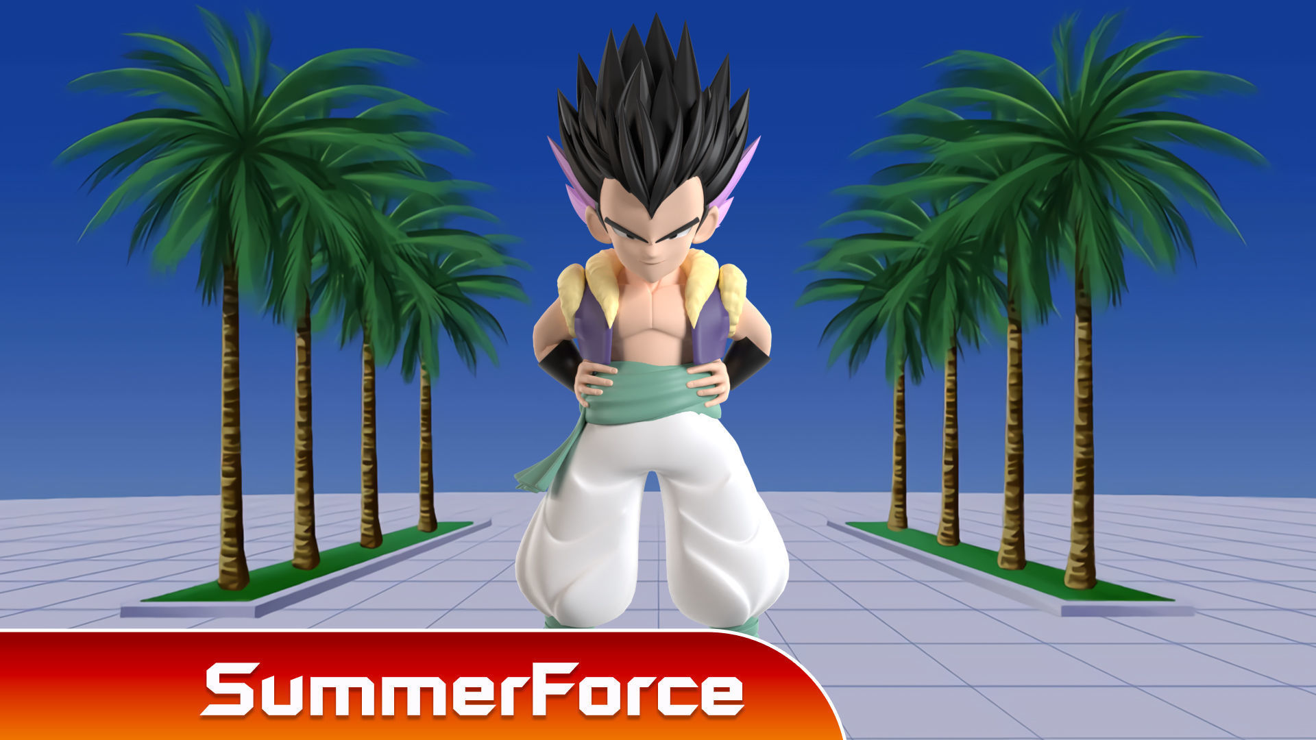 Gotenks - Dragonball Z 3D model_4