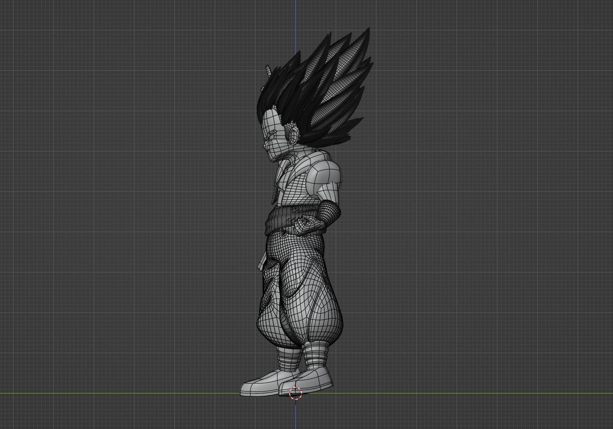 Gotenks - Dragonball Z 3D model_11