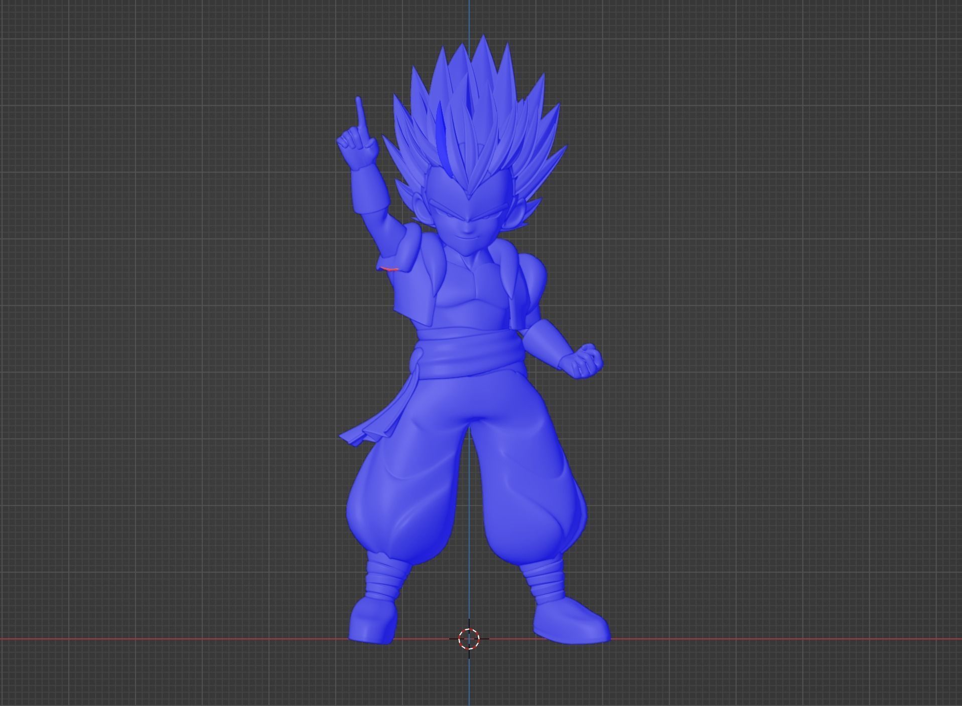 Gotenks - Dragonball Z 3D model_15