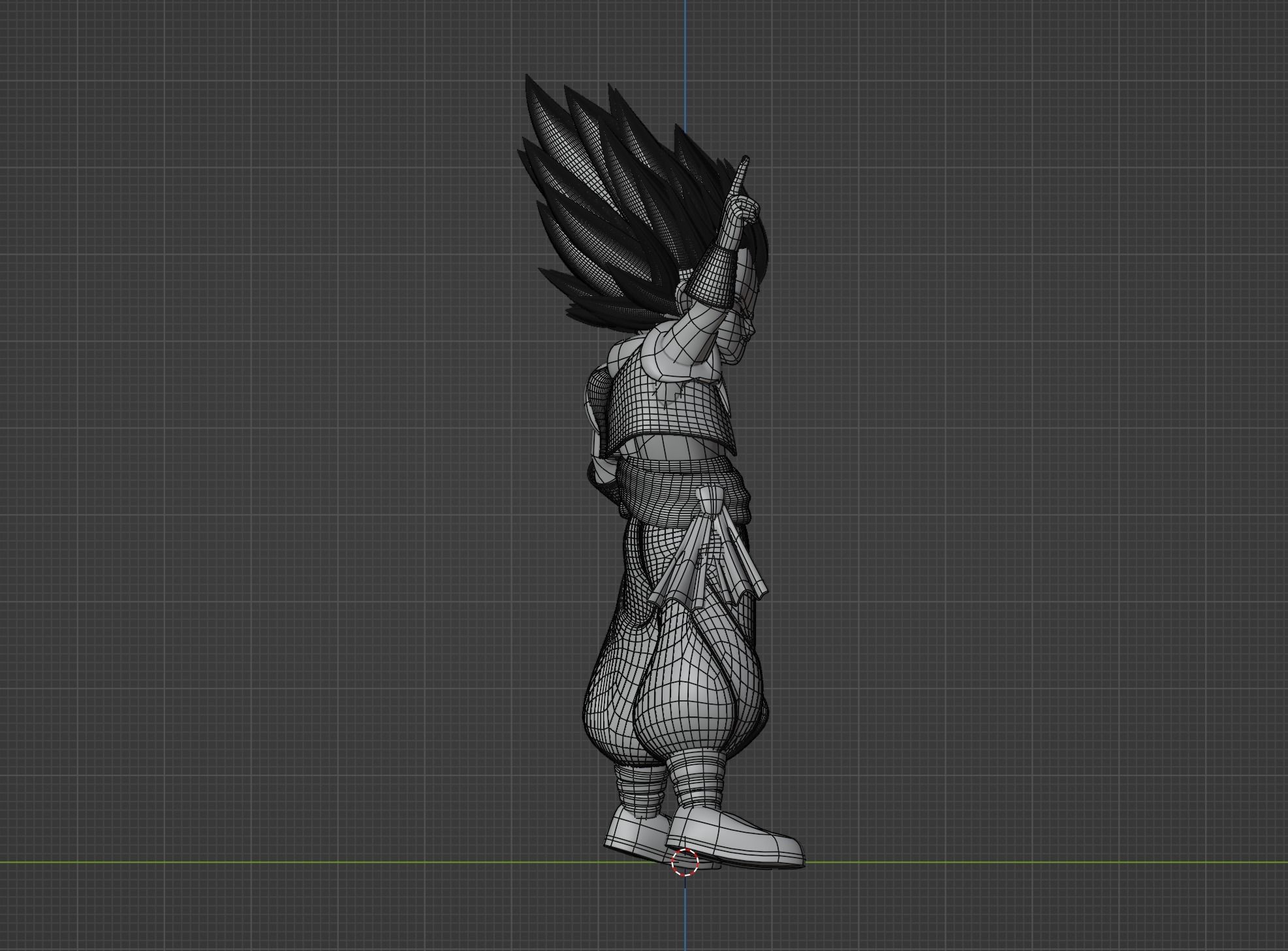 Gotenks - Dragonball Z 3D model_13