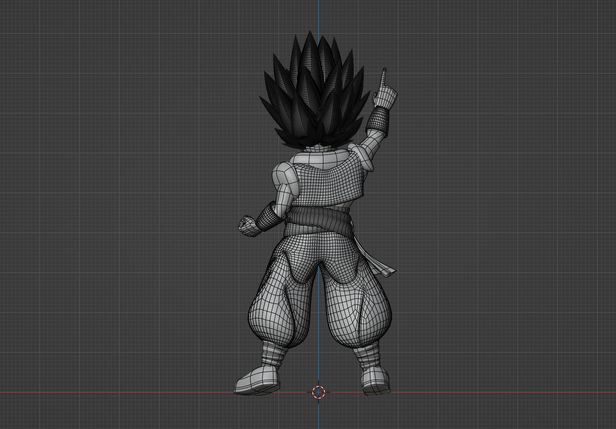 Gotenks - Dragonball Z 3D model_12