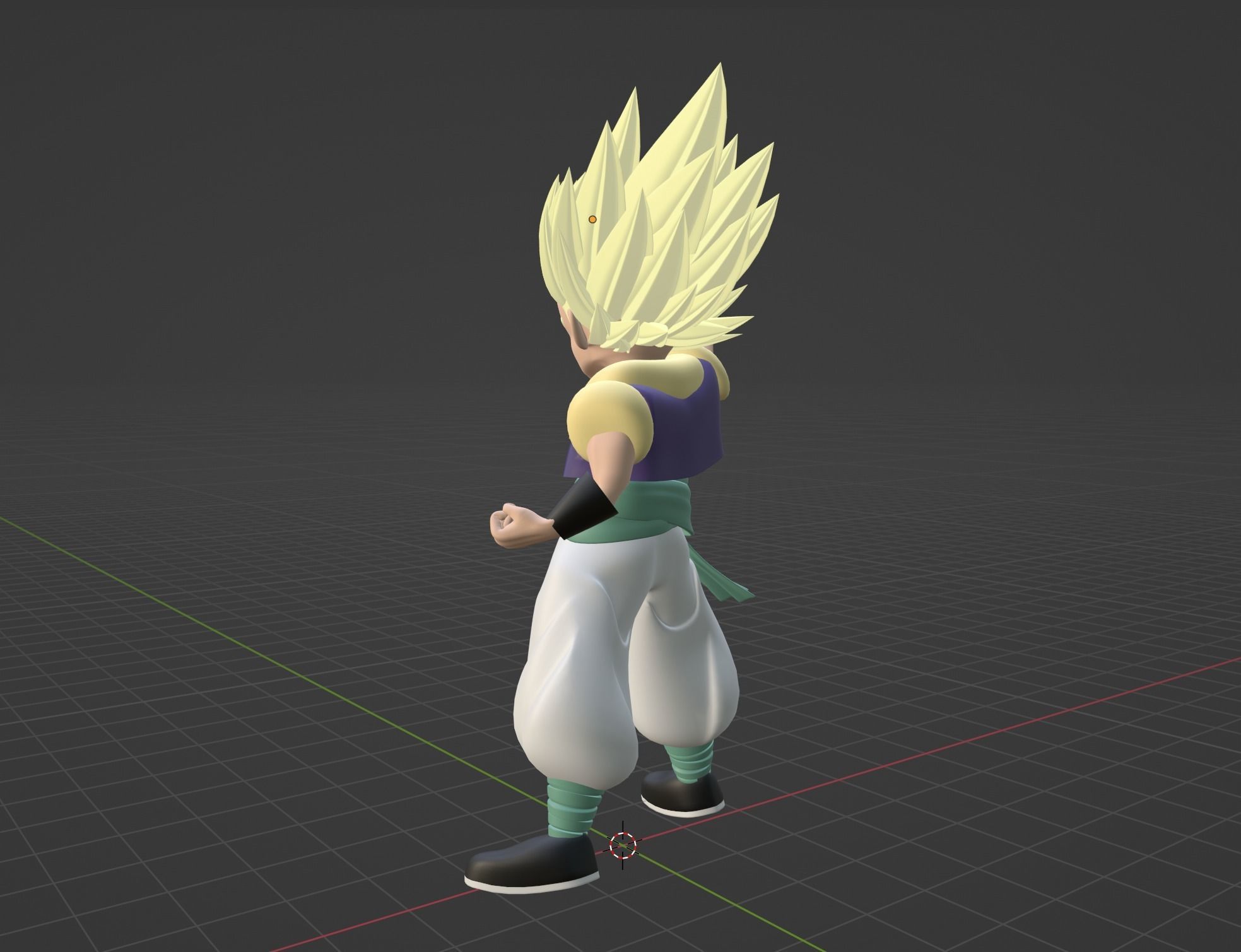 Gotenks - Dragonball Z 3D model_7
