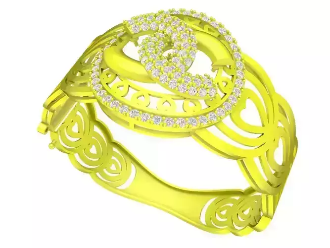 6445 luxury diamond bangle