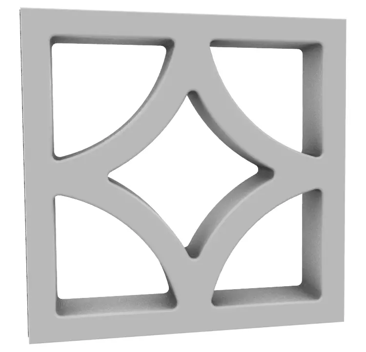 Cobogo Arabela 3D model_0