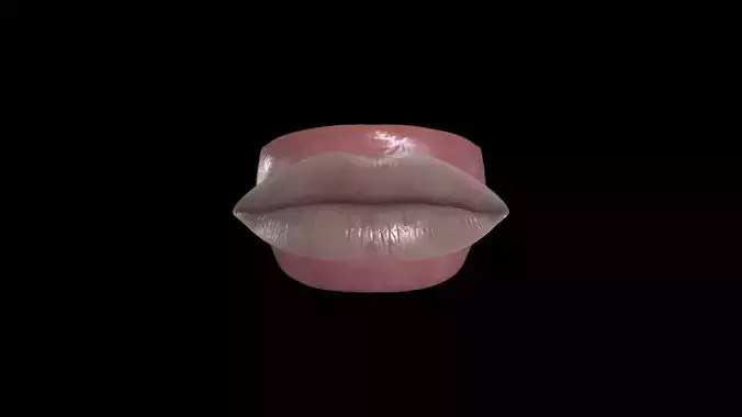 TMTH-003 Rigged Mouth 3D model