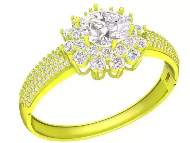 6452 hongkong diamond bangle