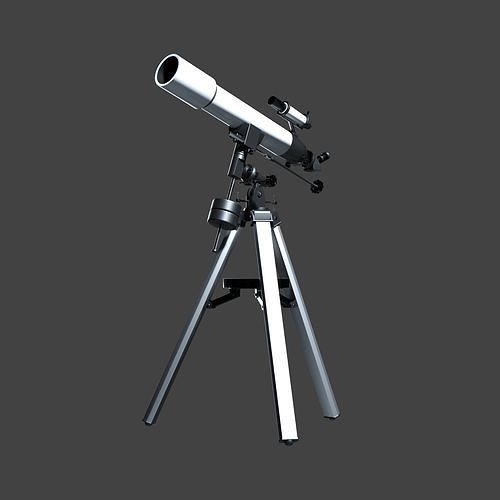  Xiaomi Polar BeeBest Telescope White 3D model