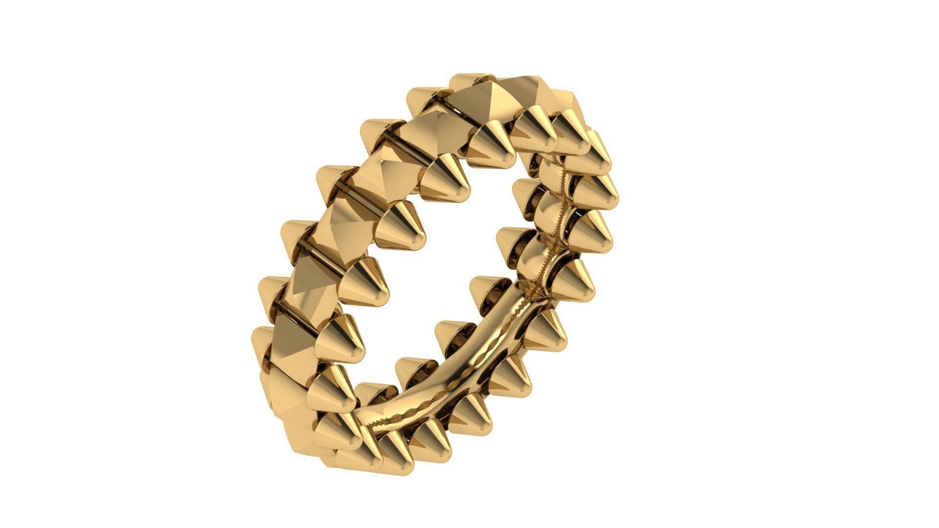 Clash  Ring 18 5 mm 3D print model_10