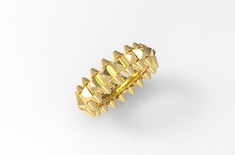 Clash  Ring 18 5 mm 3D print model_6