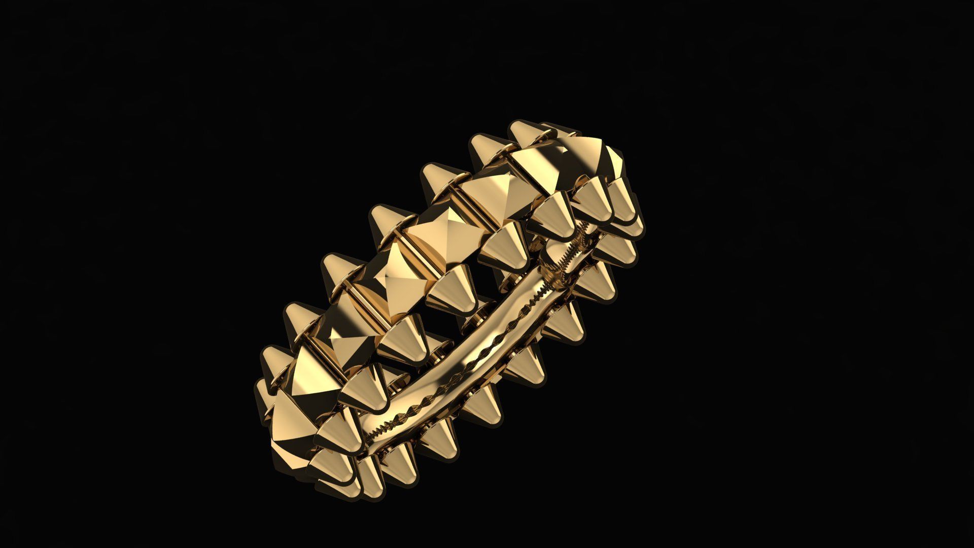 Clash  Ring 18 5 mm 3D print model_11