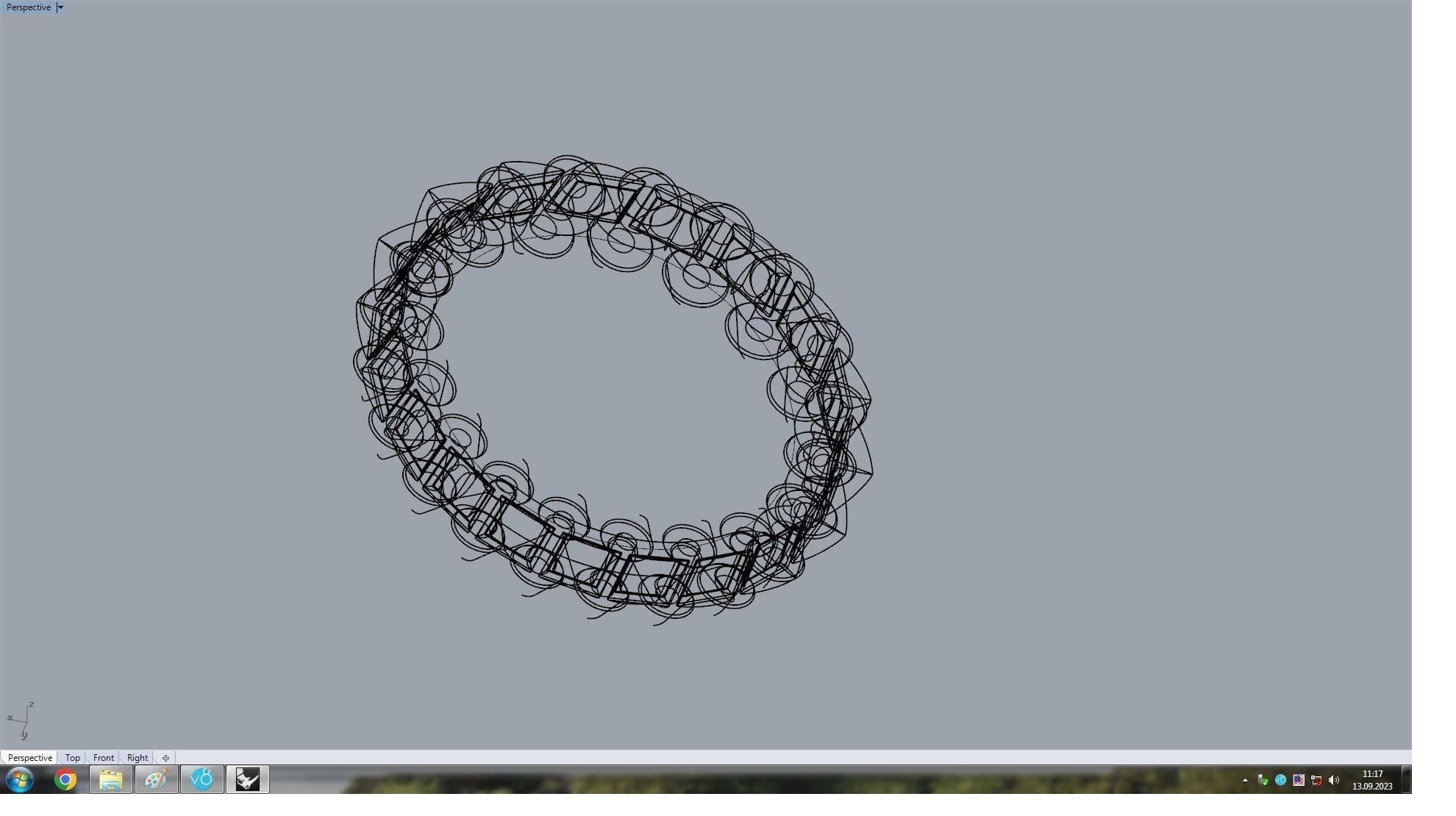 Clash  Ring 18 5 mm 3D print model_15