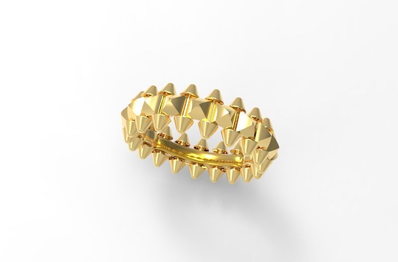 Clash  Ring 18 5 mm 3D print model_3