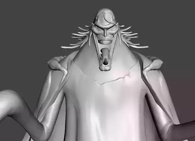 Wet-Haired Caribou 3D Model