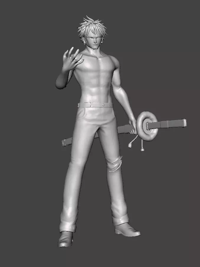 Trafalgar D Water Law 3D Model 3D print model_0