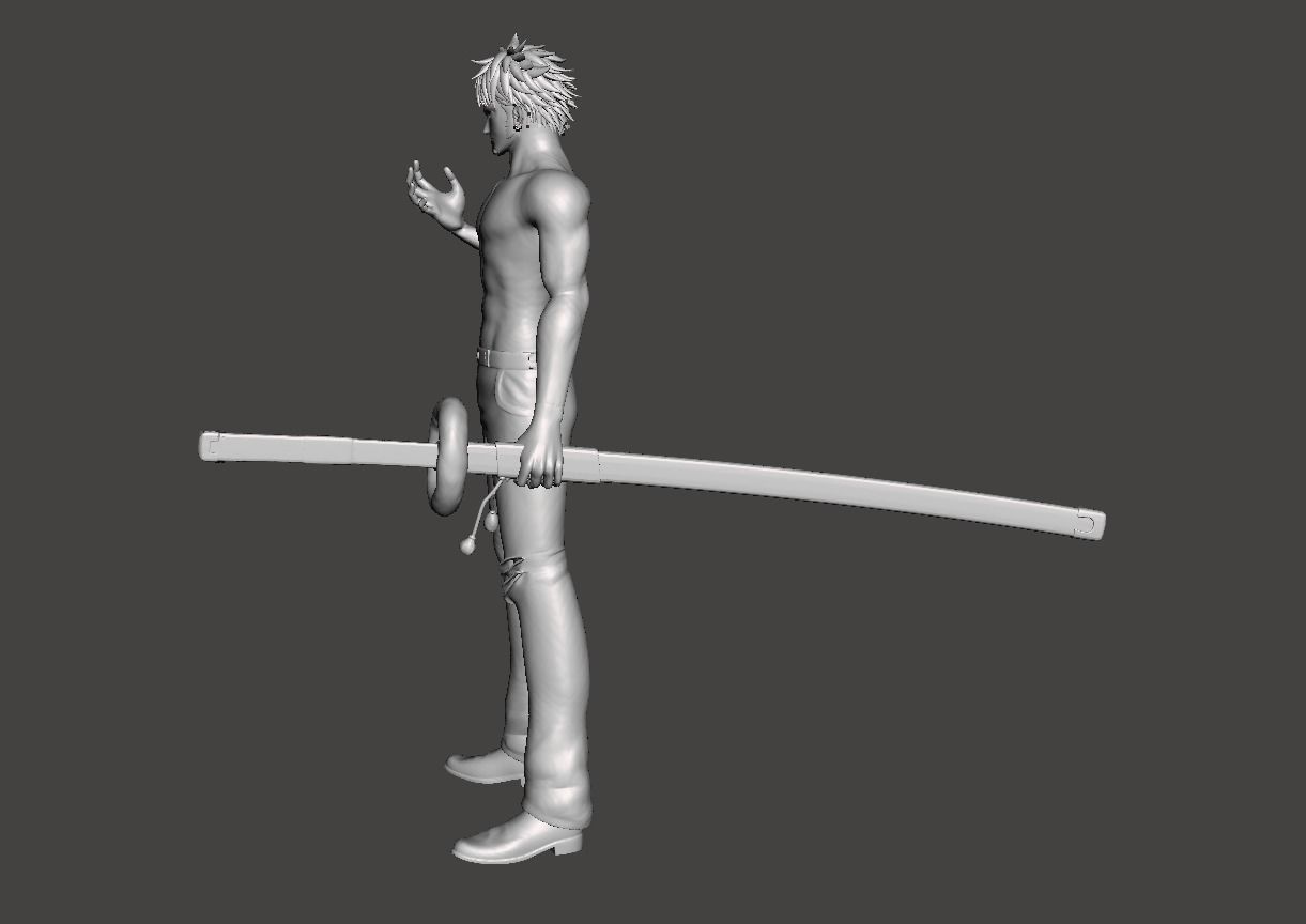 Trafalgar D Water Law 3D Model 3D print model_1